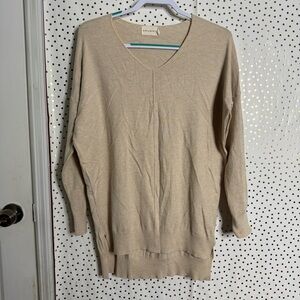 Dreamers Cream Sweater Lightweight Knit